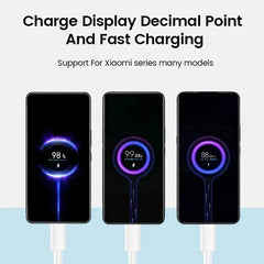 Cavo di tipo C per caricabatterie rapido per Xiaomi 10 11 12 Lite 13T Redmi Note 11T 12T 13 Pro POCO F4 F5 X4 GT X5 X6 Ricarica rapida HASHTAG
