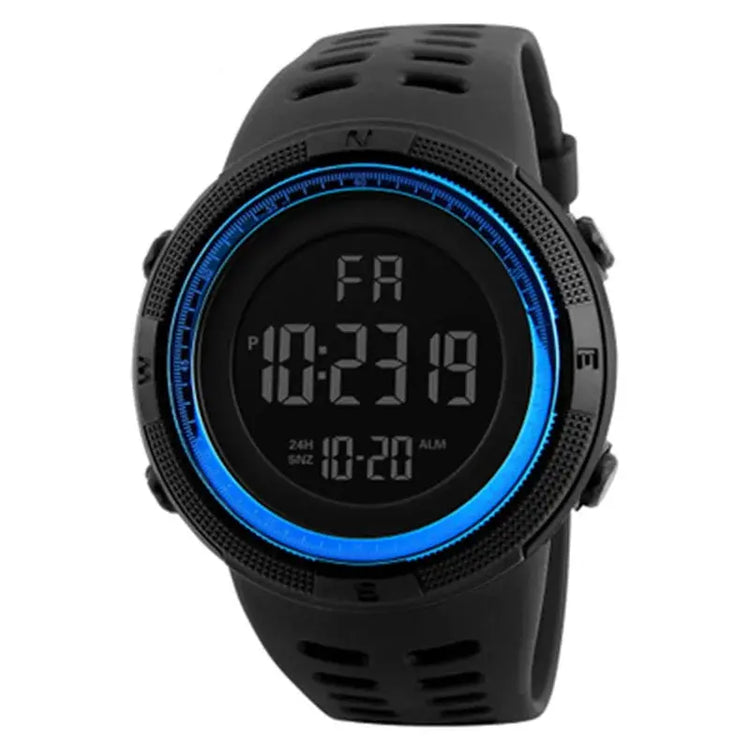 Orologio elettronico da uomo Orologi sportivi militari Orologio da polso digitale multifunzione luminoso a LED per uomo, bambino, ragazzo, studente, adolescente - My Hashtag Shop