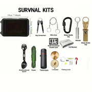Professional Outdoor Emergency Survival Kit Camping Gear Hiking Multi-Function Equipment Car First Aid Kit Wilderness Adventure HASHTAG