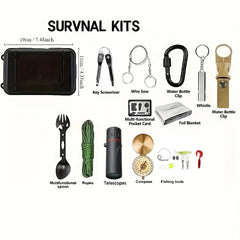 Professional Outdoor Emergency Survival Kit Camping Gear Hiking Multi-Function Equipment Car First Aid Kit Wilderness Adventure HASHTAG