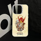 La custodia per telefono H-Hobbit Cool per IPhone 16 15 14 13 12 11 Pro Max Plus Cover posteriore antiurto color argento - My Hashtag Shop