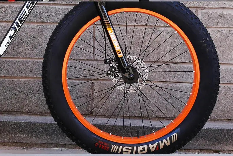Mountain bike per adulti fuoristrada Beach4.0Pneumatico grande Doppia assorbimento degli urti Bicicletta a velocità variabile per studenti e studentesse - My Hashtag Shop