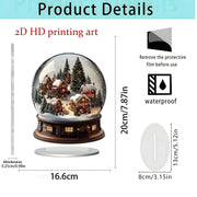 Christmas gifts Series Home Desktop Decoration 2D Acrylic Craft Ornament HASHTAG