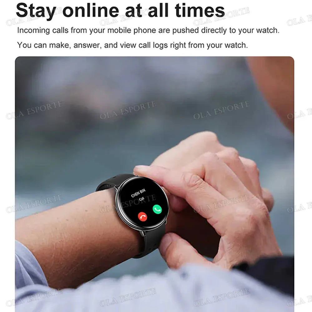 Per Amazfit Active 2 GPS Astuto Della Vigilanza Delle Donne Degli Uomini Ai GPT Amoled Impermeabile Sport SmartWatch Bussola NFC BT Chiamata Orologi per - My Hashtag Shop