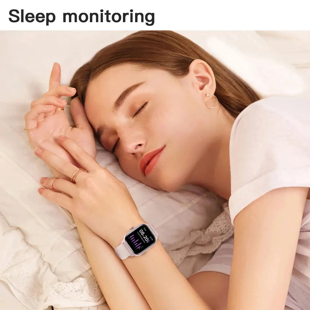 LEMFO LT10 Smart Watch 2024 Android Gift Bluetooth Call Smartwatch Pear Poppy