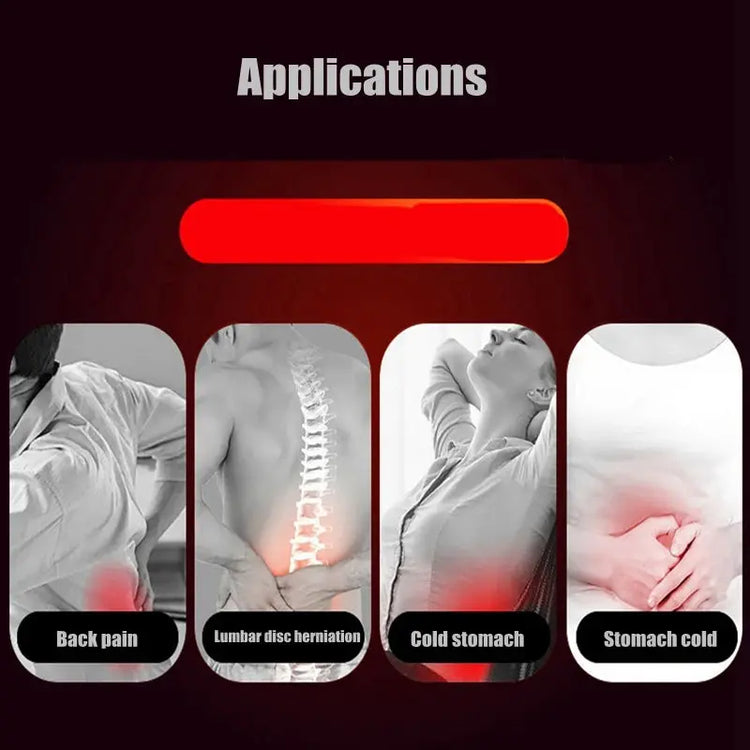 Cintura di supporto per la vita posteriore Fascia per massaggio con tutore lombare Assistenza sanitaria - My Hashtag Shop