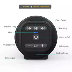 Barra audio super potente Altoparlante Bluetooth wireless portatile Surround Stereo Home TV Sound Box Subwoofer Radio FM caixa de som HASHTAG