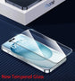 4 pezzi di vetro temperato per iPhone 16 15 14 13 12 11 Pro Max protezione dello schermo per iPhone 7 8 Plus X XS Max XR pellicola protettiva in vetro - My Hashtag Shop