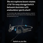 Conduzione aerea professionale Qualità audio HIFI Riduzione del rumore wireless Auricolare Bluetooth con microfono adatto per riunioni di lavoro