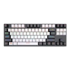 Tastiera meccanica da gioco retroilluminata Kit meccanico da gioco RGB PC tastiera cablata USB Keybord tastiera ergonomica per Computer Mini Teclado HASHTAG