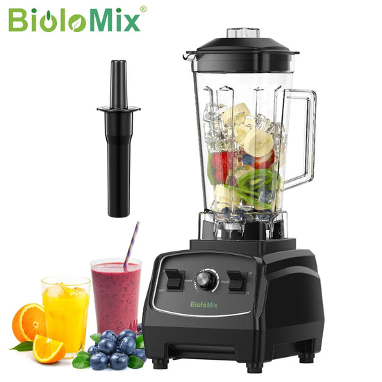BPA Free 3HP 2200W Frullatore per carichi pesanti Frullatore Spremiagrumi Robot da cucina ad alta potenza Frullato di ghiaccio Bar Frullatore di frutta