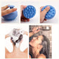 Spazzola per shampoo in silicone Spazzola per massaggio del corpo Spazzola per vasca da bagno Spazzola per doccia Strumento per parrucchiere Pettine per massaggio del cuoio capelluto Pettine per lavaggio dei capelli