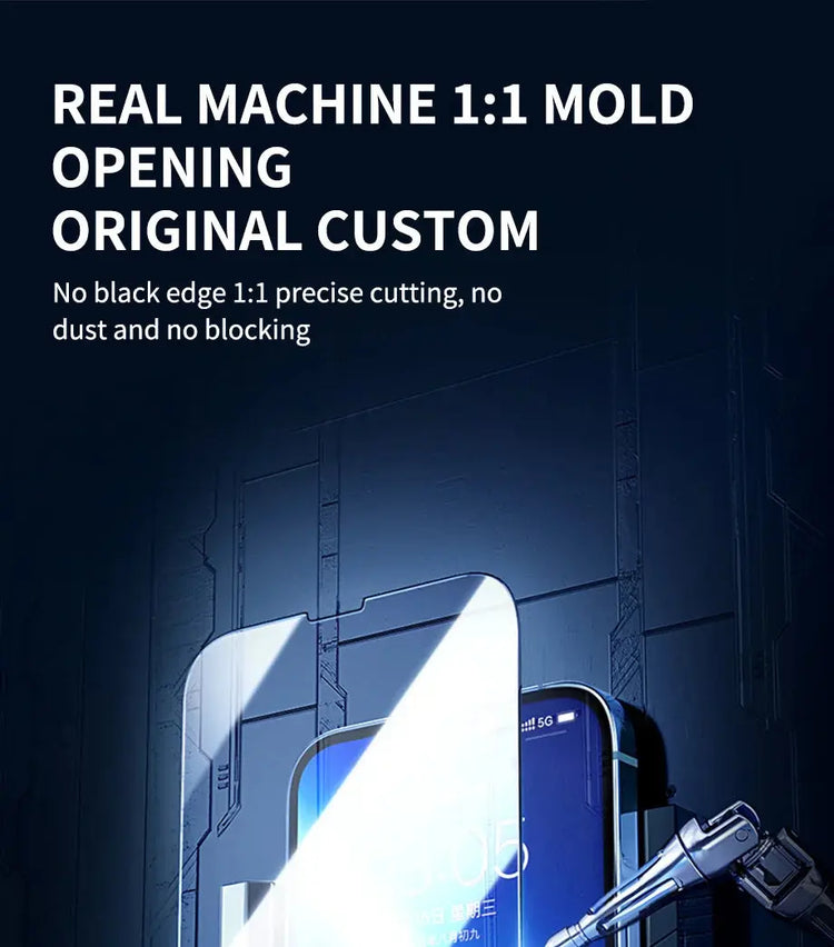 3 pezzi in vetro temperato per iPhone 14 13 12 11 15 Pro Max Mini protezione schermo per iPhone 17 XR XS MAX 7 8 Plus 16 vetro protettivo - My Hashtag Shop