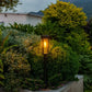 Luci solari a LED impermeabili per vialetto da giardino - Illuminazione automatica del percorso Illuminazione paesaggistica esterna Accensione/spegnimento automatico al tramonto