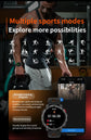 Nuovo T-REX3 Ultra 1100mAh Batteria SmartWatch 10ATM GPS impermeabile Bussola Torcia 1.7 "AMOLED HD Chiamata Sport Smart Watch da uomo - My Hashtag Shop