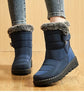 Woman Winter Boots Ankle Low Heels Botas Mujer Waterproof Snow Boots Liebe - Making Life Easier
