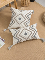 Fodera per cuscino geometrica in stile bohémien dal design moderno e semplice, adatta per divani in camera da letto quotidiana, soggiorno HASHTAG