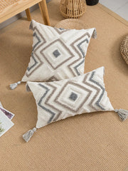 Fodera per cuscino geometrica in stile bohémien dal design moderno e semplice, adatta per divani in camera da letto quotidiana, soggiorno HASHTAG