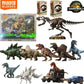 BLOKEES Building Block Man Set naturale -Jurassic Periodo Mondo Dinosauro Dinosauro Modello di assemblaggio Scatola cieca Giocattolo Regali per bambini - My Hashtag Shop