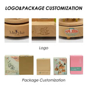 Christmas Gifts Wholesale Logo Engraved Mechanical Wind-Up Carousel Rotating Ballerina Wooden Music Box for Gift HASHTAG