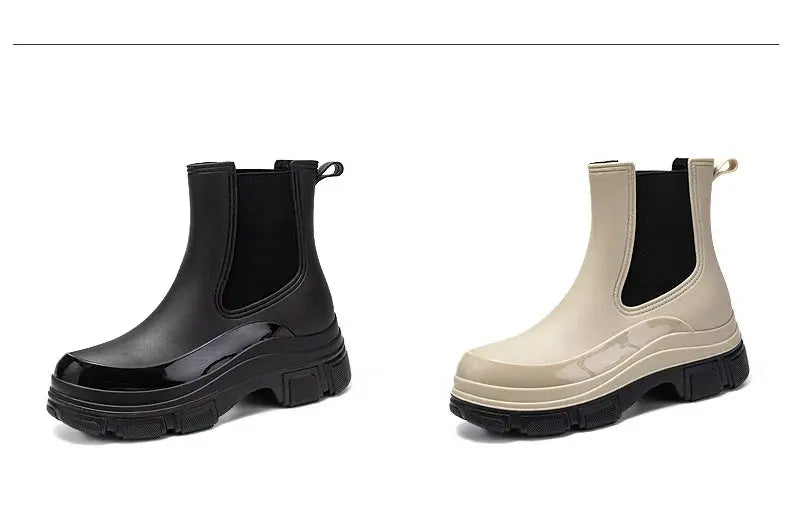 2025 New Rubber Rain Shoes Outdoor Anti-slip Waterproof Garden Shoes Liebe - Making Life Easier
