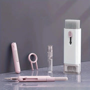 Kit di pulizia portatile 7 in 1: tastiera, auricolare, schermo, mini spazzole, fessure. Gadget da viaggio |   Elementi essenziali per il ritorno a scuola HASHTAG