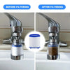 Faucet Filter Elements Remove Water Purifier Filter Chlorine Heavy Metal Faucet Adapter PP Cotton Filtration for Kitchen Bathroom HASHTAG