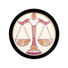 Cornici rotonde in legno regalo creativo fai da te appeso a parete porta foto in legno cornice per foto a parete decorazione rotonda per la casa HASHTAG