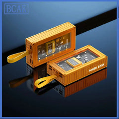 30000mAh 50000mAh 120W ricarica rapida banca di alimentazione trasparente 200000mAh alimentatore Mobile di grande capacità BCAK telefoni cellulari Qua HASHTAG