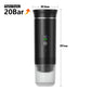 Macchina per caffè espresso portatile elettrica wireless per auto e casa Caffettiera da campeggio Caffettiera da viaggio in polvere con capsule 3 in 1