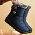 Woman Winter Boots Ankle Low Heels Botas Mujer Waterproof Snow Boots Liebe - Making Life Easier
