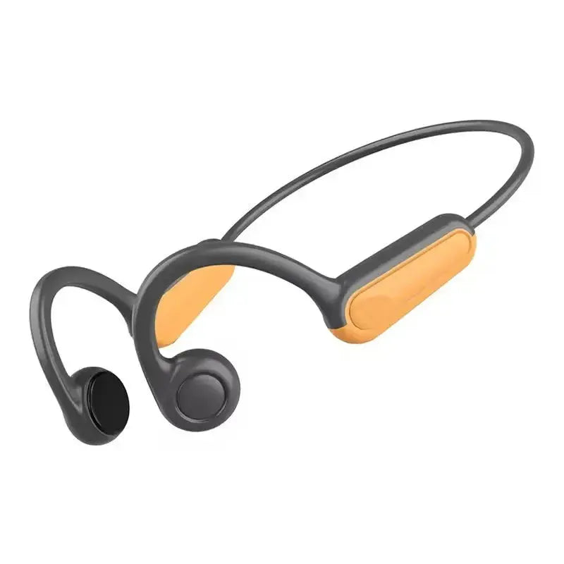 cuffia sportiva a conduzione ossea reale Auricolare wireless Auricolare compatibile Bluetooth Vivavoce con microfono per la corsa - My Hashtag Shop