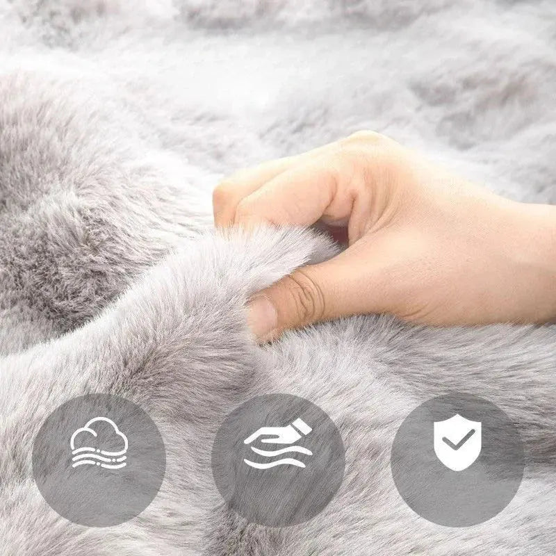 Divano letto per cani di peluche di grandi dimensioni, tappetino per cani in poliestere super morbido addensato, per letto per cani di piccola, media e grande - My Hashtag Shop