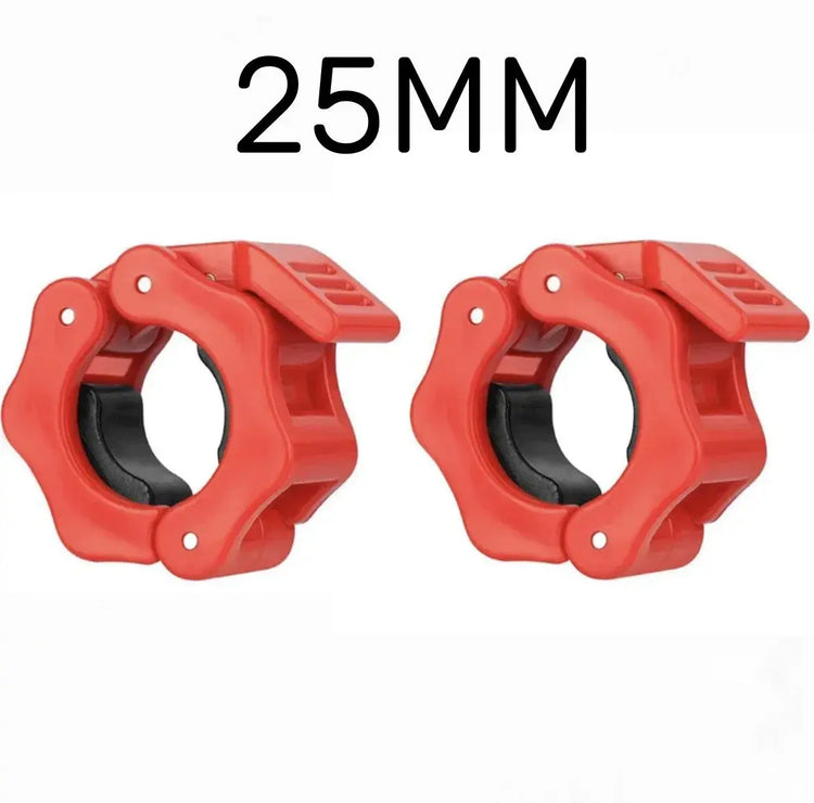 Collari Spinlock Bilanciere Collare Blocco Manubri Clip Morsetto Barra di sollevamento pesi Palestra Manubri Fitness Body Building - My Hashtag Shop