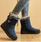 Woman Winter Boots Ankle Low Heels Botas Mujer Waterproof Snow Boots Liebe - Making Life Easier
