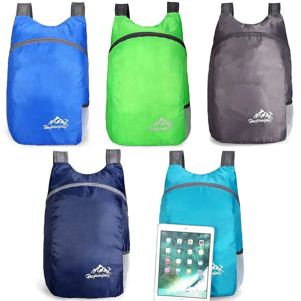 Zaino da esterno ultraleggero nano impermeabile leggero ripiegabile Borsa pieghevole a portata di mano Zaino da viaggio per uomo e donna - My Hashtag Shop