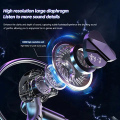 Cuffie da gioco E-Sports Suono surround 7.1 Cuffie stereo Hi-Fi cablate Cuffie da gioco PUBG con doppio microfono in-ear da 3,5 mm/tipo C HASHTAG