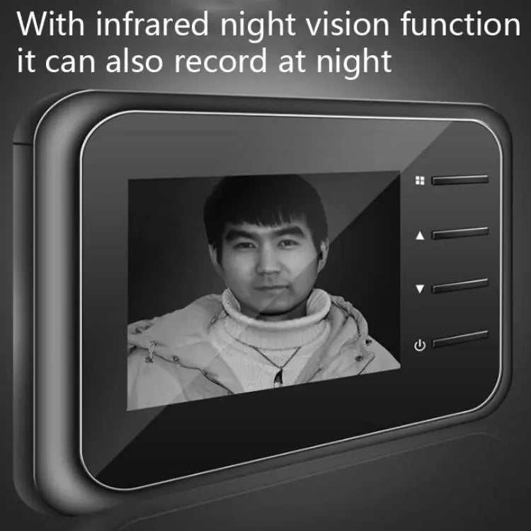 NNEIDS Smart Cat Eye Video Doorbell - 2.4 Hd Electronic Home-3