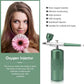 NNEDSZ Black Portable Oxygen Infusion Nano Spray Facial Beauty Instrument - High Pressure Needle-Free Skin Care Mist Sprayer-2
