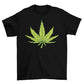 Hemp Leaf Illustration T-shirt - HASHTAG
