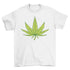Hemp Leaf Illustration T-shirt - HASHTAG