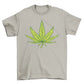 Hemp Leaf Illustration T-shirt - HASHTAG