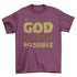 With god t-shirt - HASHTAG
