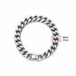 Stainless Steel Braided Double Row Front and Rear Fish Scale Alloy Magnetic Buckle Bracelet with Keel Jewelry New Model