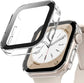 Tempered Glass+Cover for Apple Watch 11 10 9 8 7 46Mm 42Mm PC Bumper Screen Protector Case Iwatch Series 7 6 5 4 SE3 44 40 45Mm