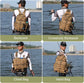 Outdoor Tackle Bag - Large Water-Resistant Fishing Backpack