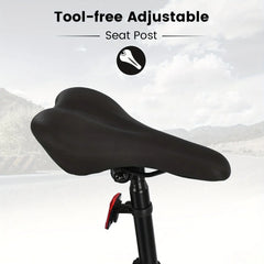 26in Adult/Youth full 21 speed mountain tire bike, double disc brakes, high carbon steel frame, front suspension, mountain bike, City commuter city bike, bike HASHTAG