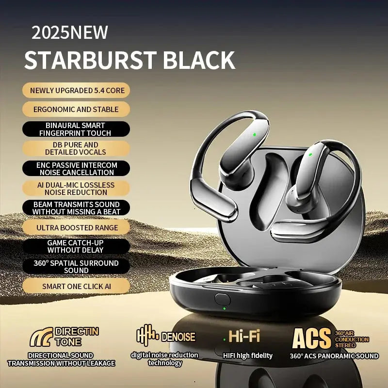 AI Translator Bluetooth 5.3 Earphones Q102 Waterproof Wireless Headphones with ENC Noise Cancelling Mic For Sports Workout Gym - My Hashtag Shop