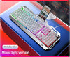YINDIAO V2 Computer Wired Keyboard E-sports Gaming Typing Office Universal USB Plug-in Hair Light Keyboard Available For Windows System HASHTAG