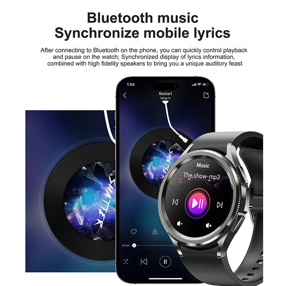 New Bluetooth Call Fashion Smart Watch 6 Classic Men&